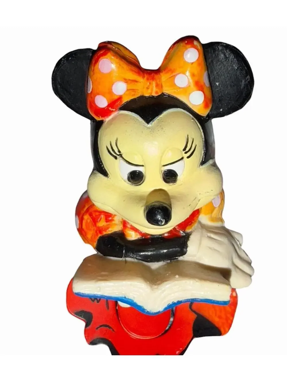 Lot of 2 Vintage 1990s Disney Mickey & MINNIE MOUSE 3-D Bookmarks by Applause